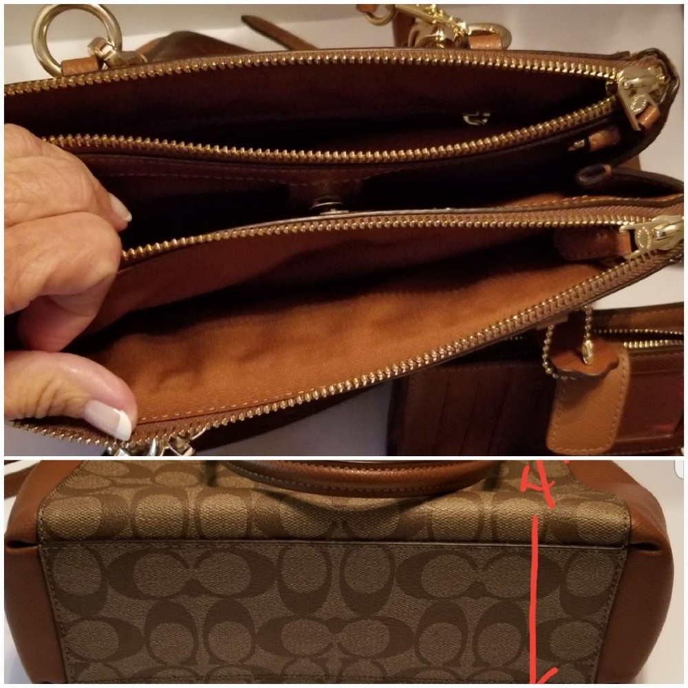 👜NWOT COACH BAG AND MATCHING WALLET - Picture 4 of 8